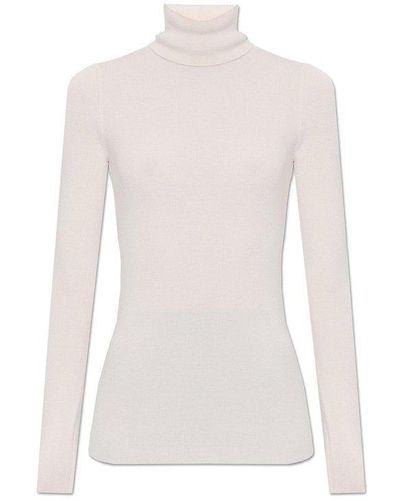 Gucci Wool Turtleneck Sweater - White
