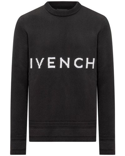 Givenchy 4g Cable-knit Cotton-blend Jumper in Natural for Men