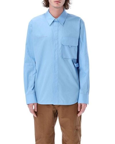 Helmut Lang Pocket Shirt - Blue