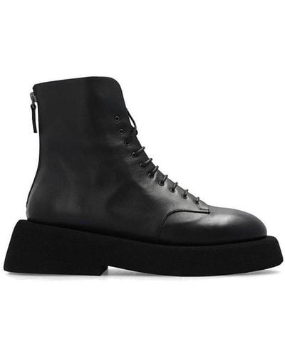 Marsèll Gommellone Lace-up Boots - Black