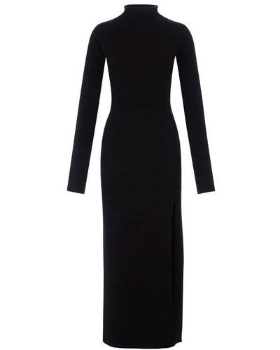 Sportmax Black Oriana Long Dress