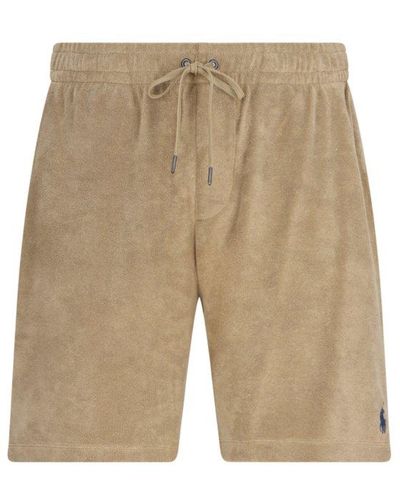 Polo Ralph Lauren Relaxed-fit Drawstring Shorts - Natural
