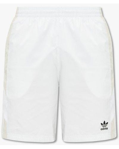 adidas Originals Shorts With Logo - White