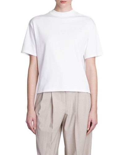 Theory Crewneck Short-sleeved T-shirt - White