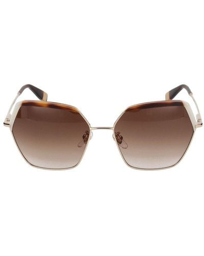 Furla Butterfly Frame Sunglasses - Brown