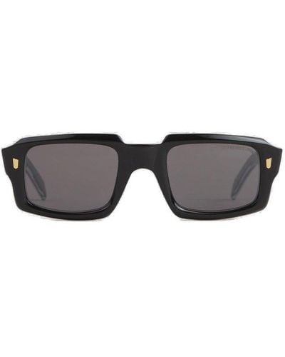 Cutler and Gross Rectangle-frame Sunglasses - Gray