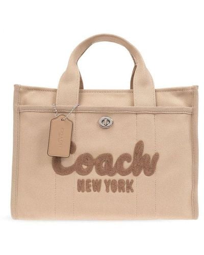 COACH Shopper Bag, - Natural