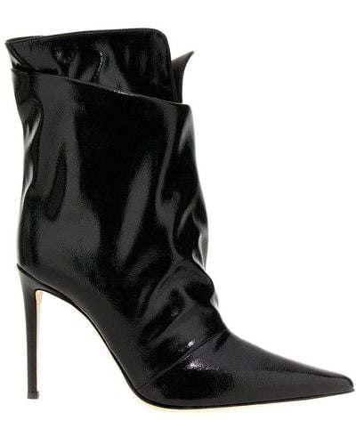 Giuseppe Zanotti Yunah Pointed Toe Ankle Boots - Black