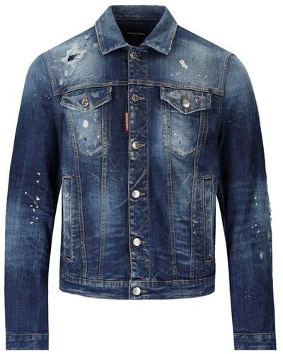 DSquared² Down Jackets - Blue