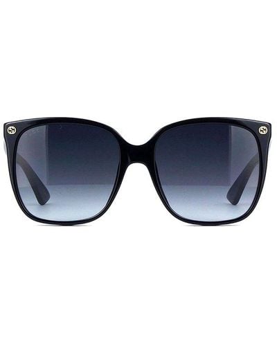 Gucci Square Frame Sunglasses - Black