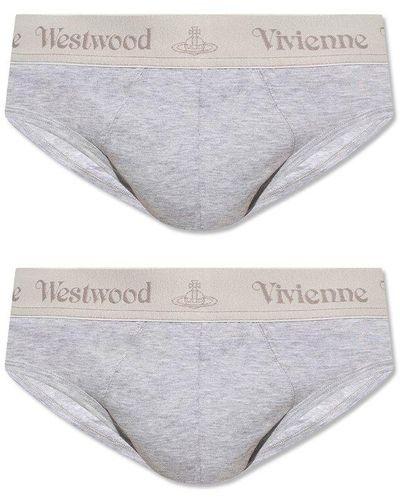 Vivienne Westwood Briefs Two-pack - Gray