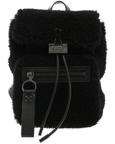 Off-White c/o Virgil Abloh Montone Binder Mini Backpack - Black