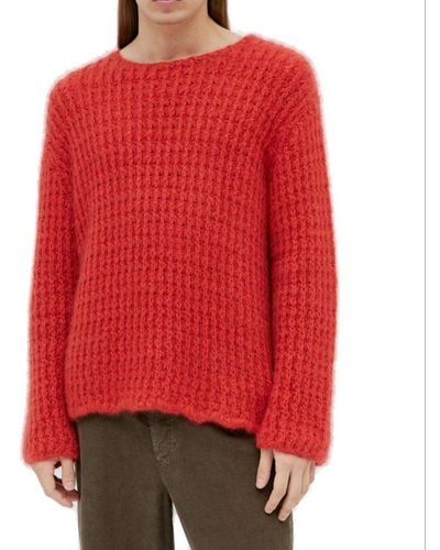 The Row Olen Cashmere Jumper - Red