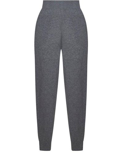 Stella McCartney Tapered Leg Knitted Trousers - Grey