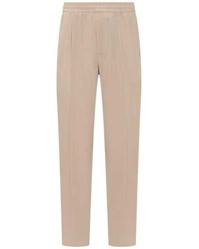 Zegna Joggers Trousers - Natural