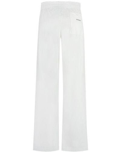Acne Studios Pocketed Straight-leg Sweatpants - White