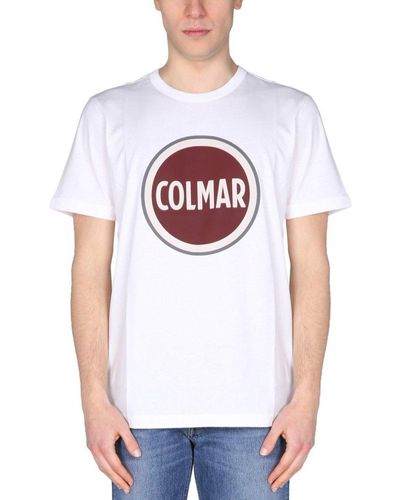 Colmar Logo-printed Crewneck T-shirt - White