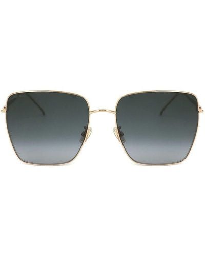 Jimmy Choo Dahla Square Frame Sunglasses - Black