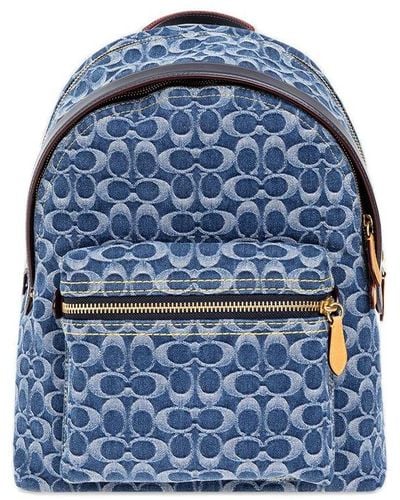 COACH 'charter' Backpack - Blue