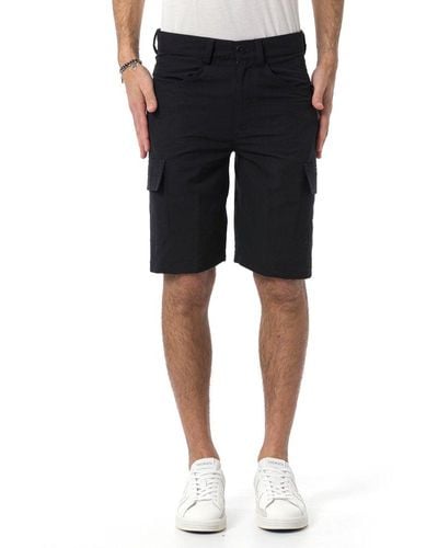 The North Face Logo Embroidered Bermuda Shorts - Black