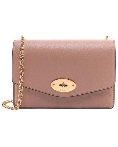 Mulberry Leather Shoulder Bags - Pink