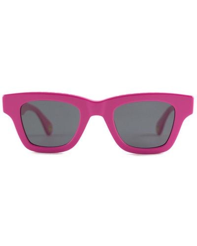 Jacquemus Les Lunettes Nocio Square Frame Sunglasses - Pink