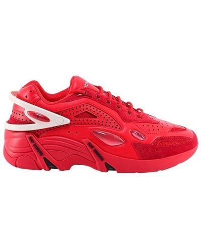 Raf Simons Cyclon-21 Lace-up Trainers - Red