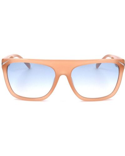 Zadig & Voltaire Rectangular Frame Sunglasses - Natural