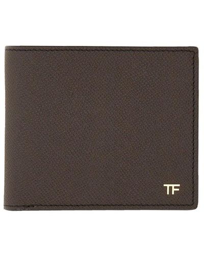 Tom Ford Bifold Wallet - Brown