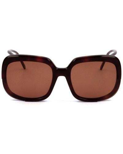 Marni Square-frame Sunglasses - Brown
