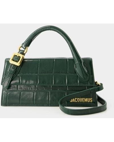 Jacquemus Long Signature Buckled Handbag - Green