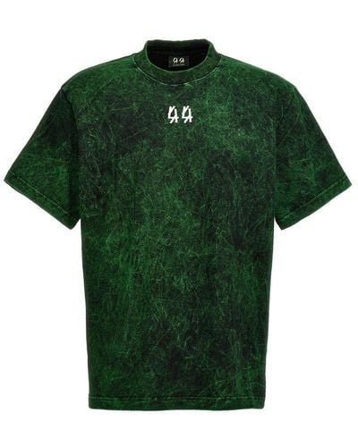 44 Label Group Solar Logo Printed Crewneck T-shirt - Green