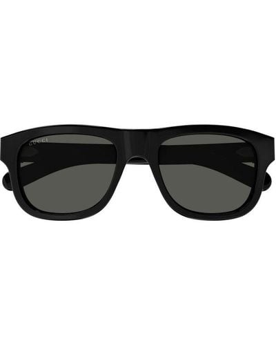 Gucci Panthos Frame Sunglasses - Black
