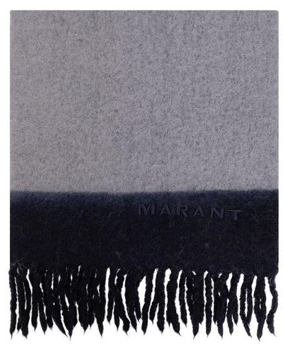 Isabel Marant 'firny' Scarf, - Grey