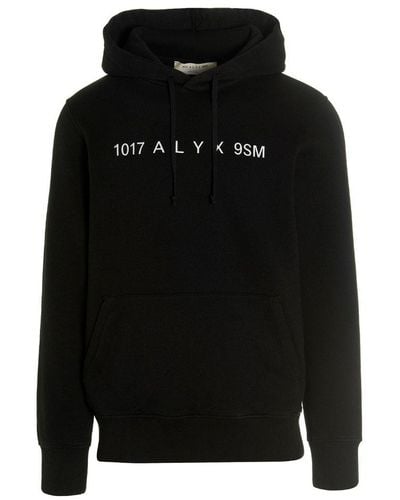 1017 ALYX 9SM 'collection Logo' Hoodie - Black