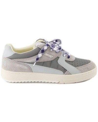 Palm Angels Univeristy Basket Sneakers - Gray