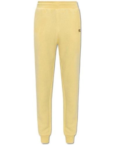 adidas Originals Sweatpants With Logo - Yellow