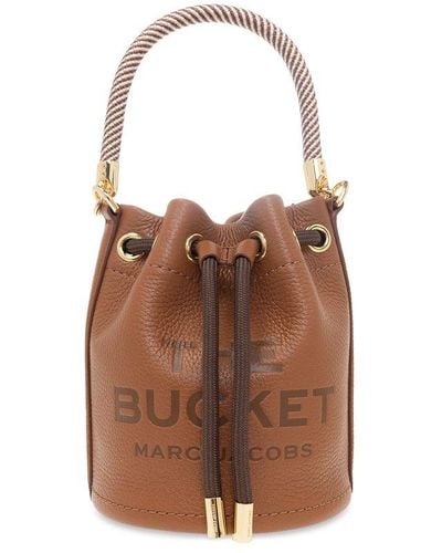 Marc Jacobs ‘The Bucket Micro’ Shoulder Bag - Brown