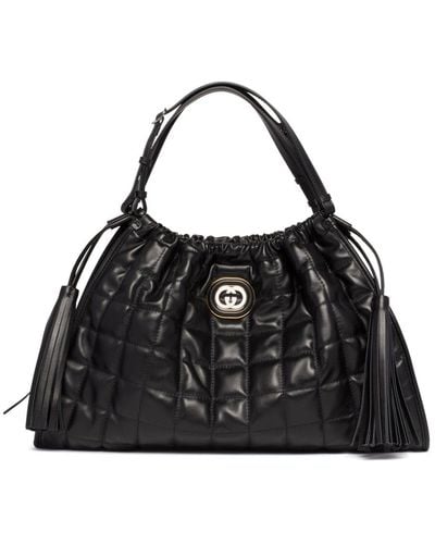 Gucci Deco Medium Tote Bag - Black