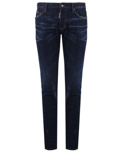 DSquared² Jeans Slim In Cotton - Blue