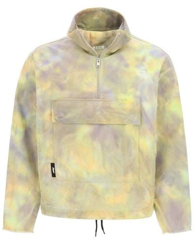 MSGM Tie-dye Anorak - Multicolor