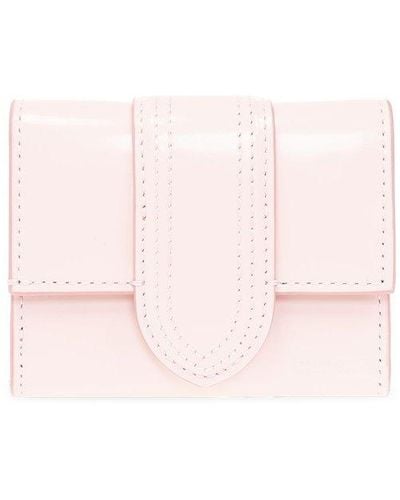 Jacquemus Leather Wallet - Pink