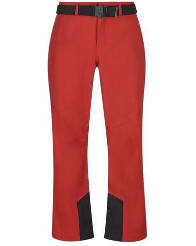 Loro Piana Belted Ski Pants - Red