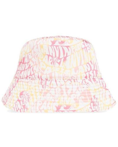 Lanvin Reversible Bucket Hat - Pink