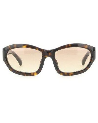 Dries Van Noten Square Frame Sunglasses - Multicolor