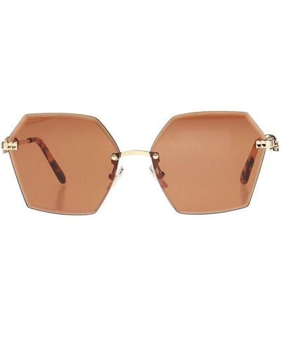 Philipp Plein 'beverly' Sunglasses - Brown