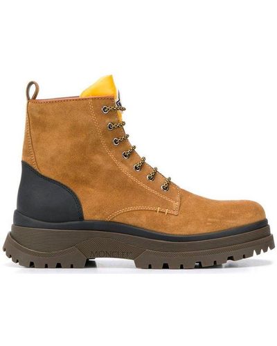 Moncler Ulysse Hiking Boots - Brown