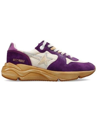 Golden Goose Running Lace-up Sneakers - Purple