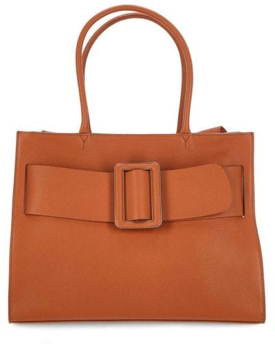 Boyy Bobby Soft Belted Tote Bag - Brown