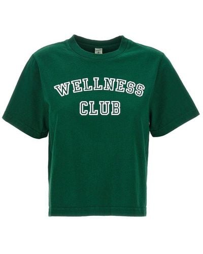 Sporty & Rich Wellness Club T-shirt - Green